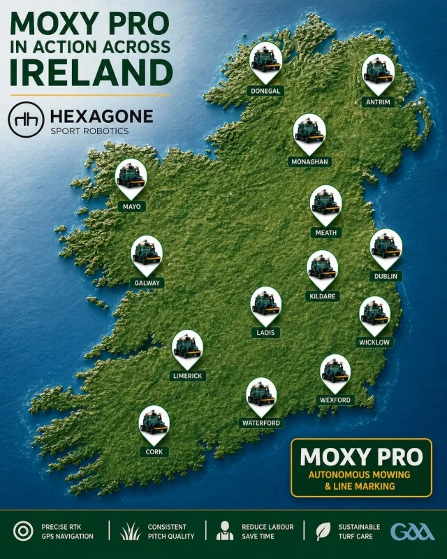 Hexagone Sport Robotics technical support team available across Ireland